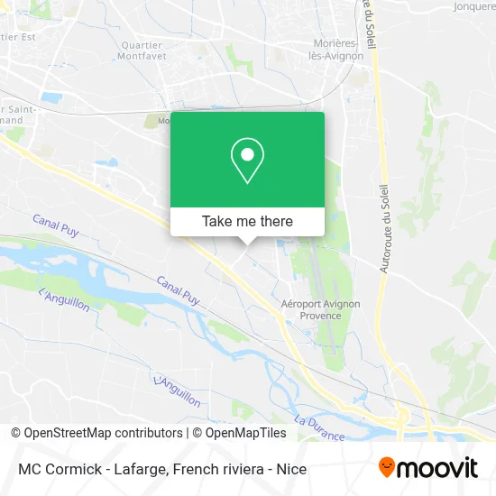 MC Cormick - Lafarge map