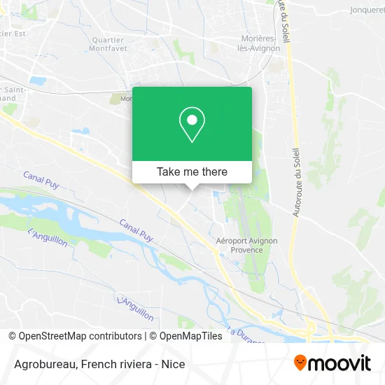 Agrobureau map