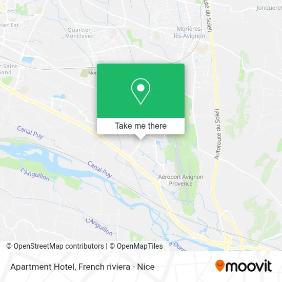 Apparthotel map
