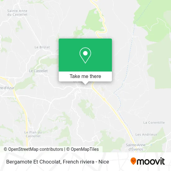 Bergamote Et Chocolat map