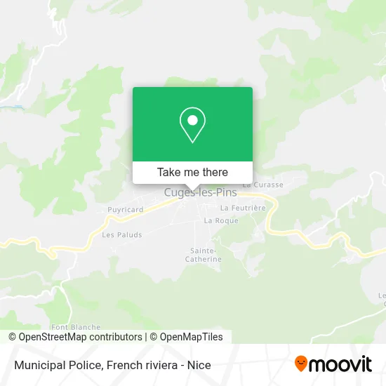 Police Municipale map
