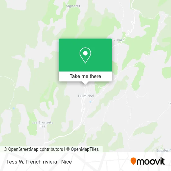 Tess-W map