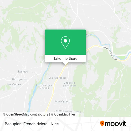Beauplan map