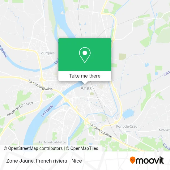 Zone Jaune map