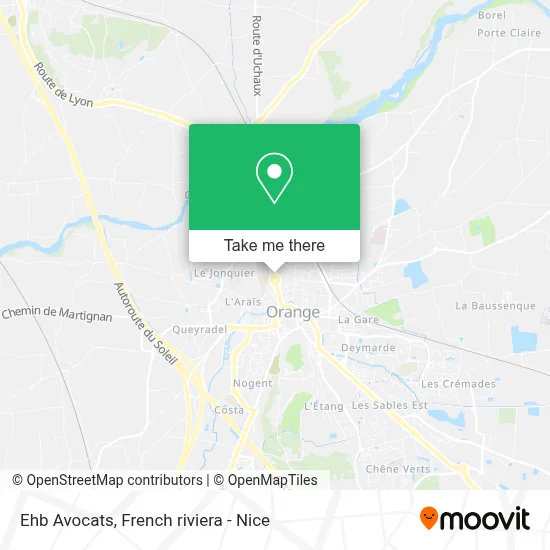 Ehb Avocats map