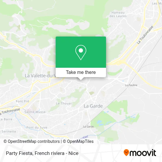 Party Fiesta map