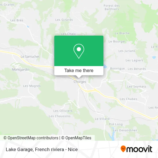 Garage Du Lac map