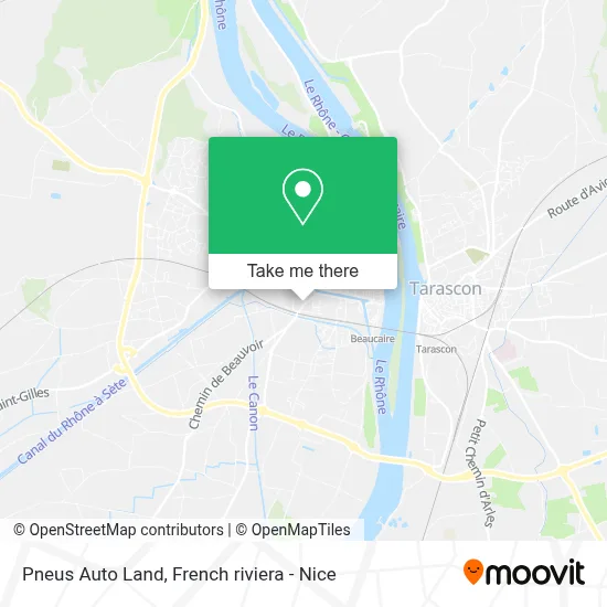 Pneus Auto Land map