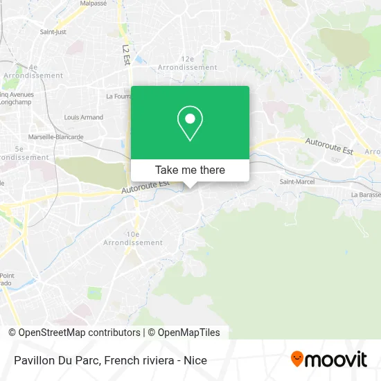 Pavillon Du Parc map