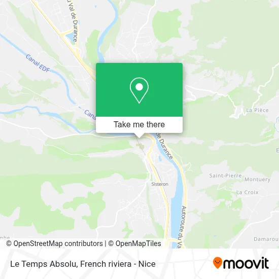Le Temps Absolu map