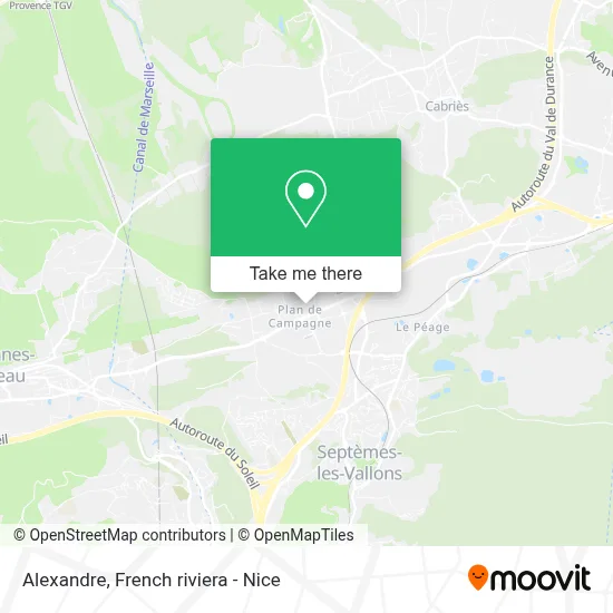 Mapa Alexandre