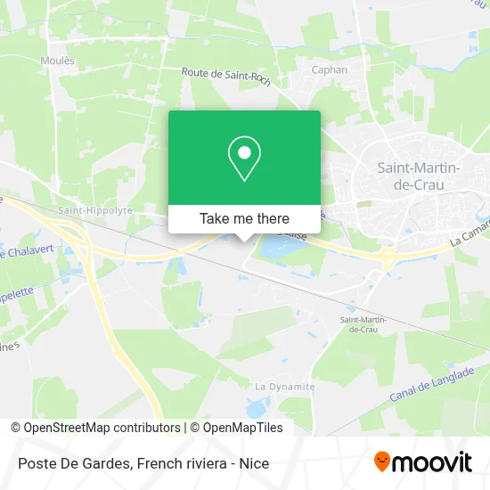 Poste De Gardes map
