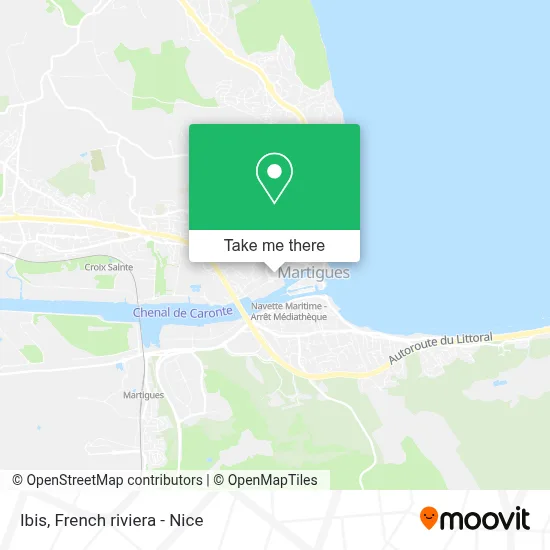 Ibis map