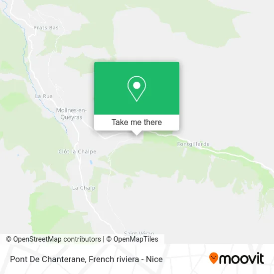 Pont De Chanterane map