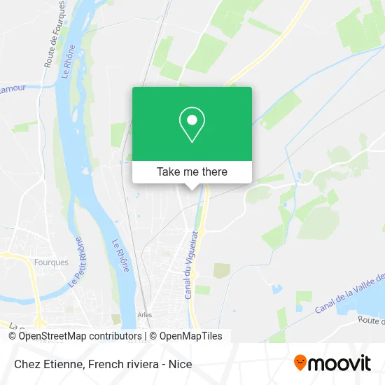 Chez Etienne map