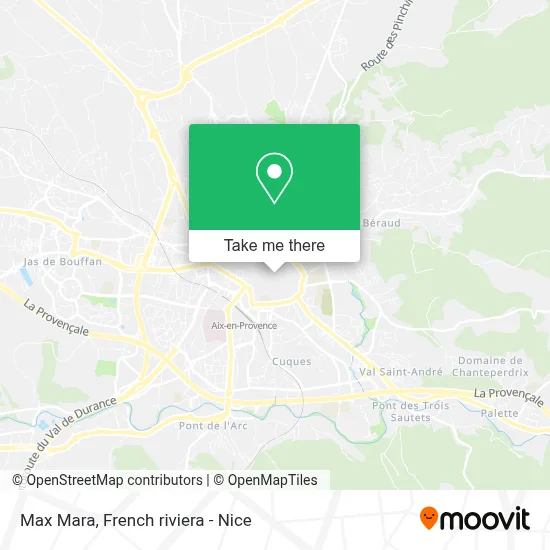 Max Mara map