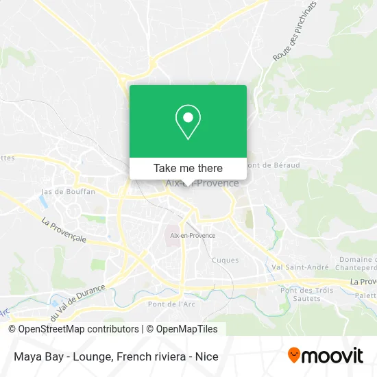 Maya Bay - Lounge map