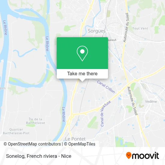 Sonelog map