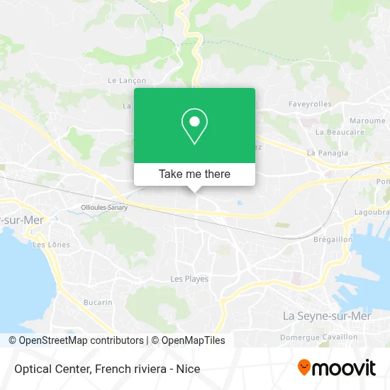 Optical Center map