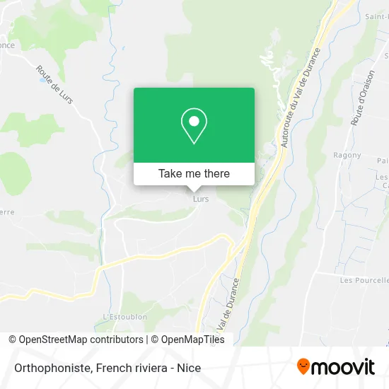 Orthophoniste map