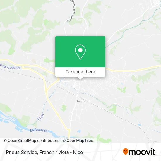 Pneus Service map