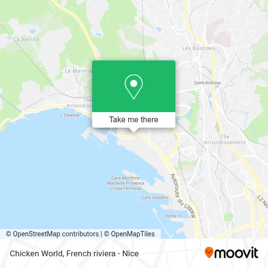 Chicken World map