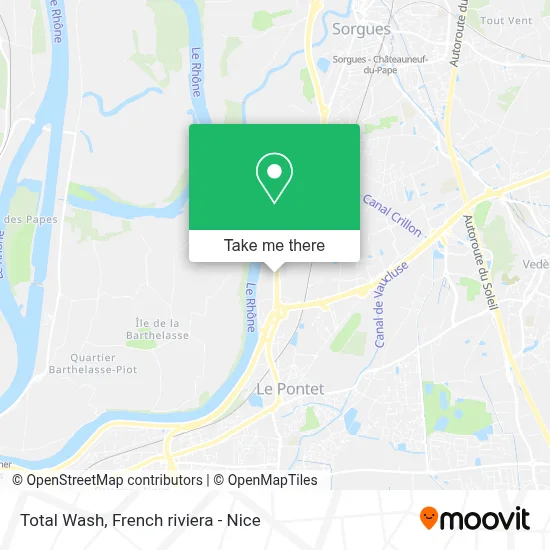 Total Wash map