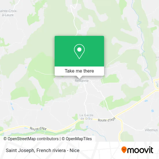 Saint Joseph map