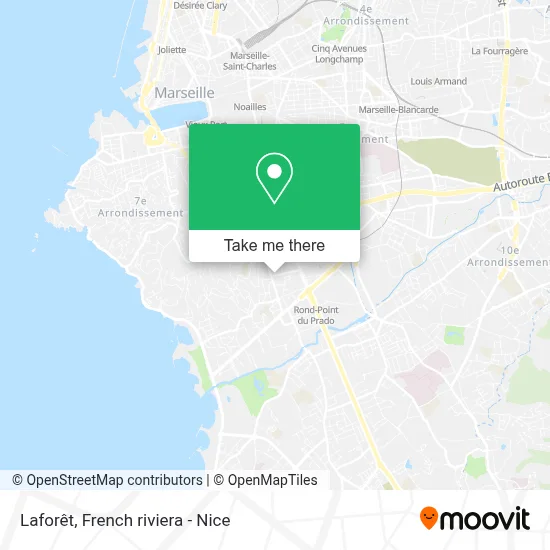 Laforêt map