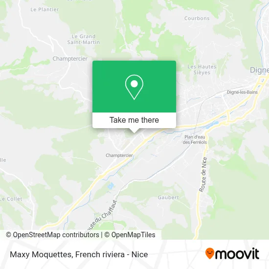 Maxy Moquettes map