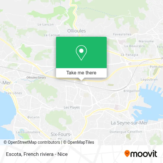 Escota map