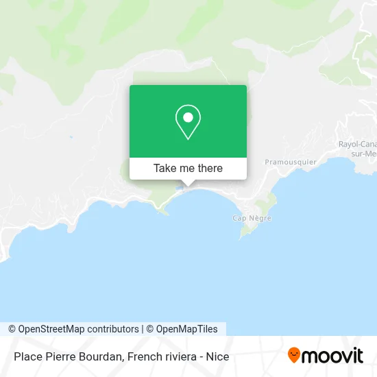 Place Pierre Bourdan map
