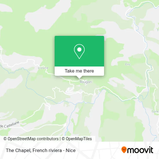 La Chapelle map