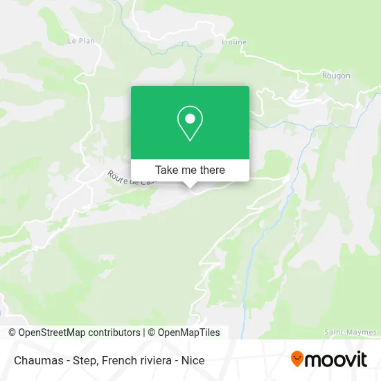 Chaumas - Step map