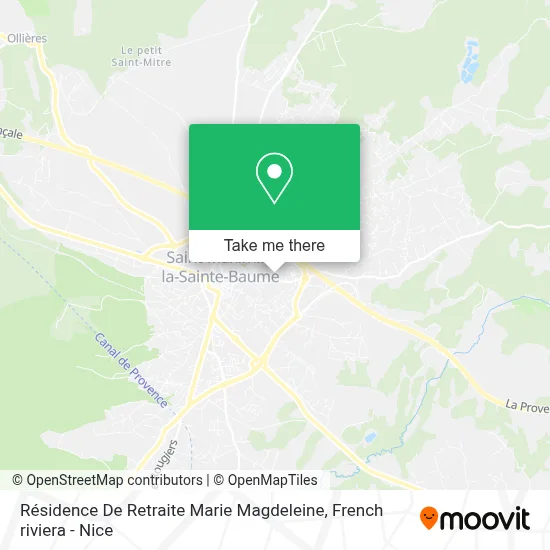 Résidence De Retraite Marie Magdeleine map
