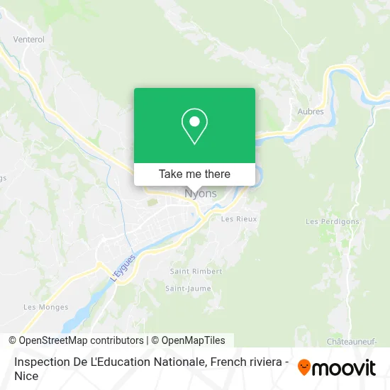 Inspection De L'Education Nationale map