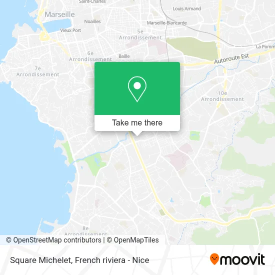 Square Michelet map
