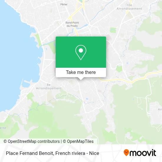 Place Fernand Benoit map