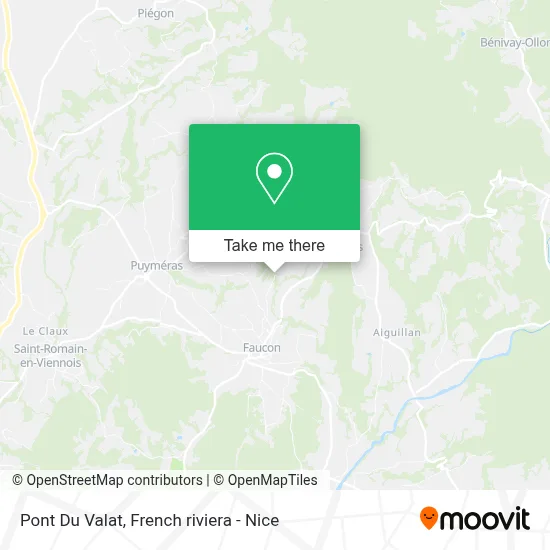 Pont Du Valat map