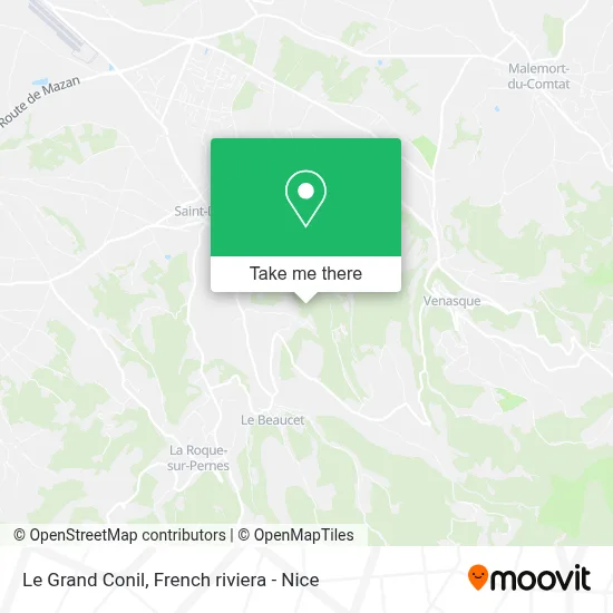 Le Grand Conil map