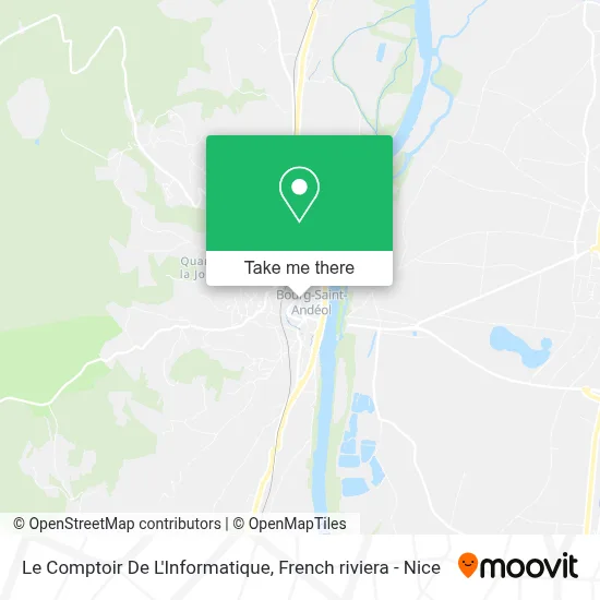 Le Comptoir De L'Informatique map