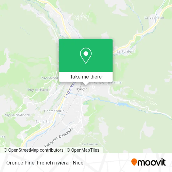Oronce Fine map