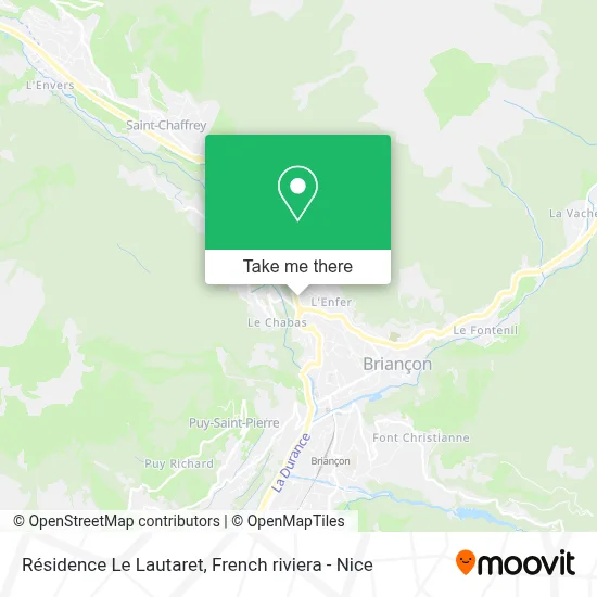 Résidence Le Lautaret map