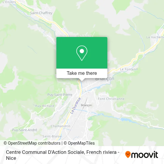 Centre Communal D'Action Sociale map