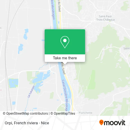 Orpi map