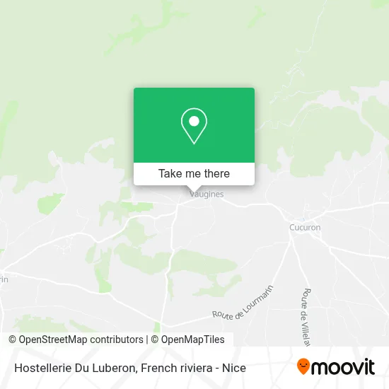 Hostellerie Du Luberon map