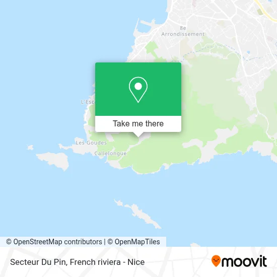Secteur Du Pin map