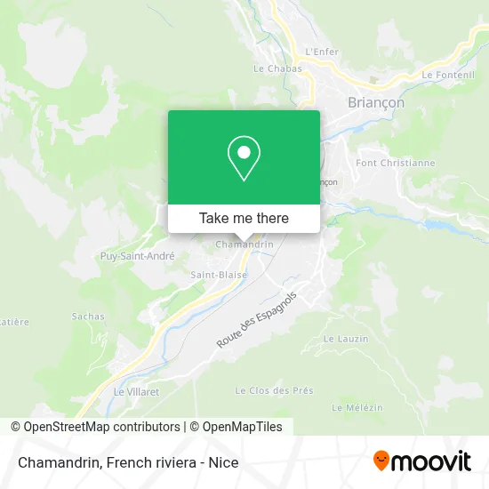 Chamandrin map