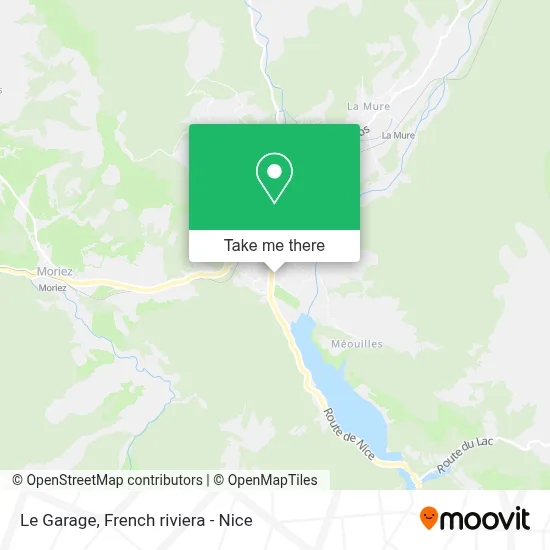 Le Garage map