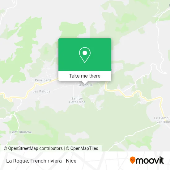 La Roque map